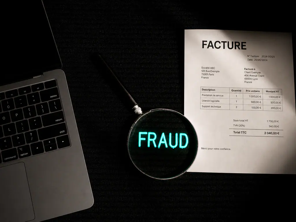 Détection automatique d’une anomalie sur une facture par un système d’IA