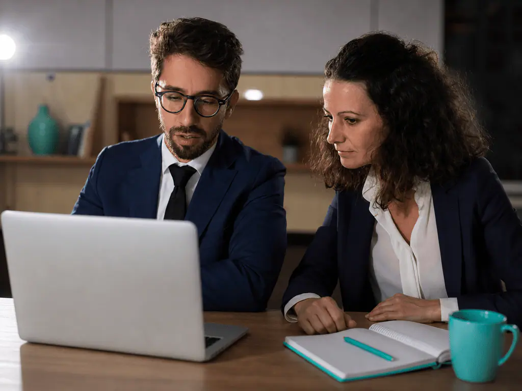 Consultants IA en intervention chez un client